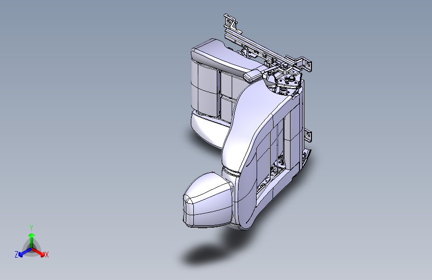众泰 E200-内饰-6800001A-W11-SEAT INSTALL-20150210
