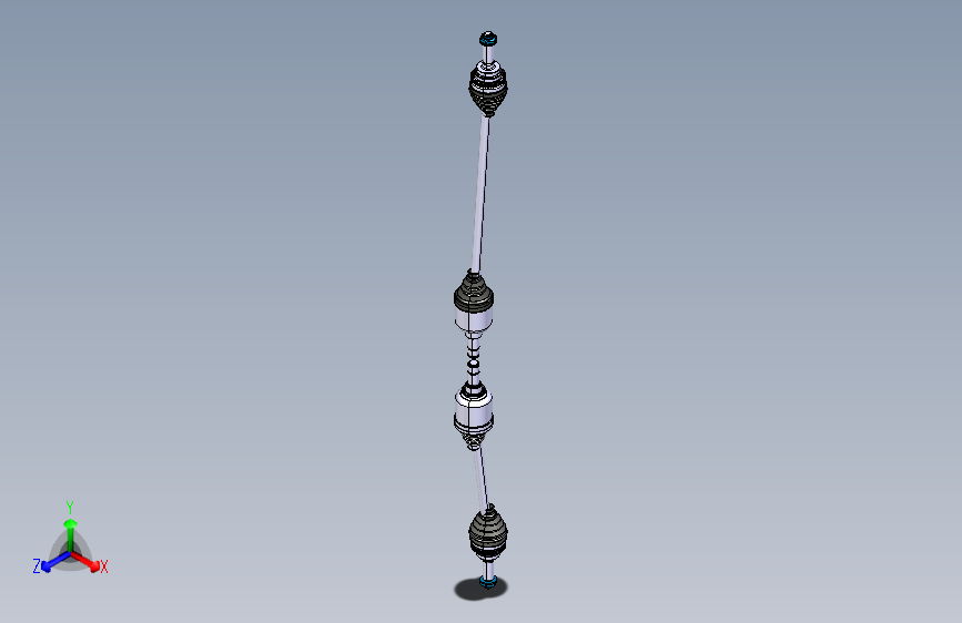 众泰 E200-底盘-3001010A-W11-DRIVE SHAFT INSTAL