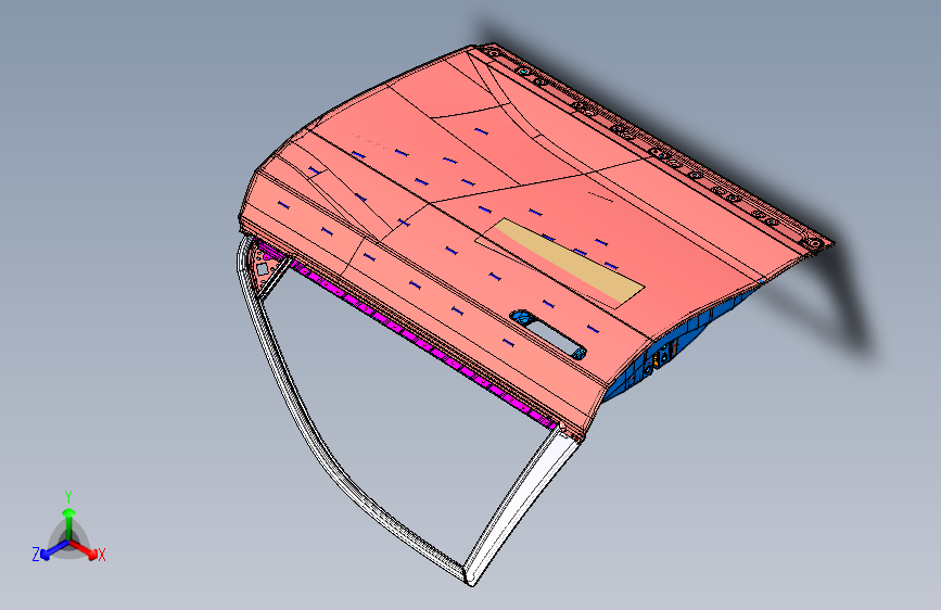 威马EX5 -右前车门总成C702001