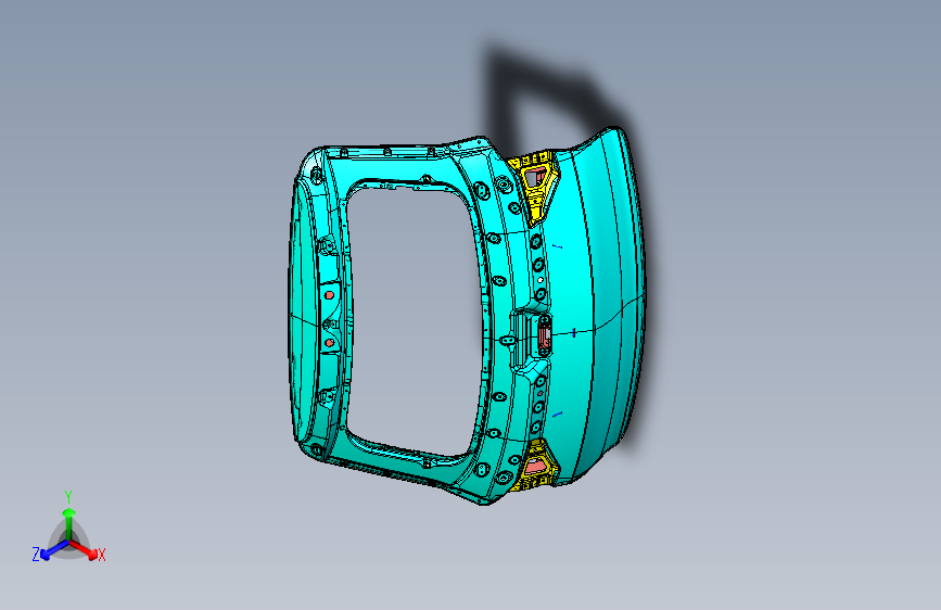 威马EX5 -背门总成C801001