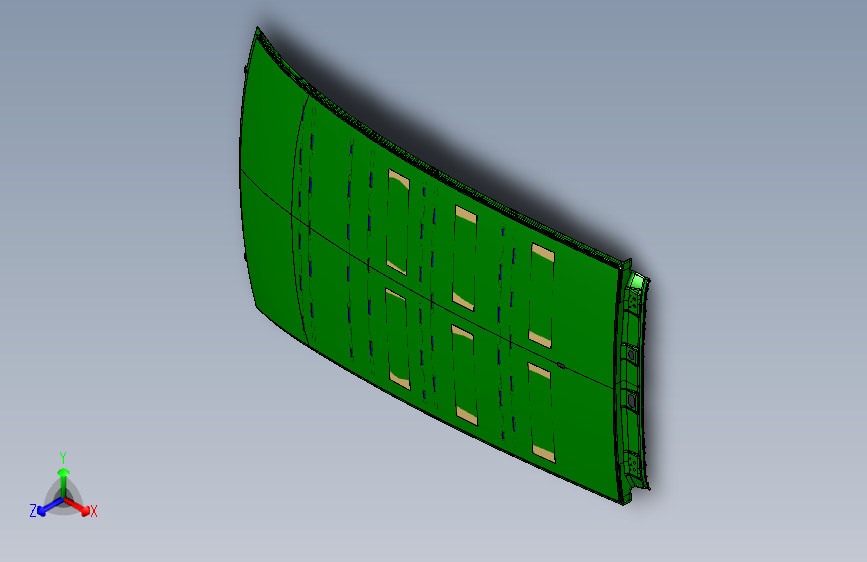 威马EX5 -白车身总成(非天窗)_CA11001