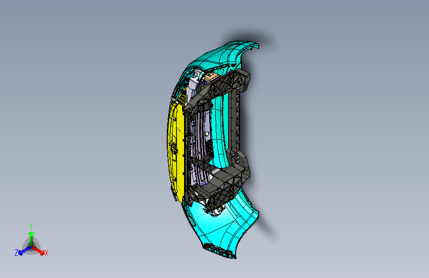 江淮-iEV5 2803001X1100前保险杠装置
