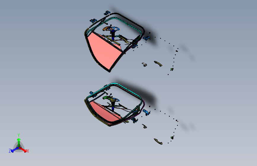 瑞玛新能源 车身 SPB-02前门总成附件