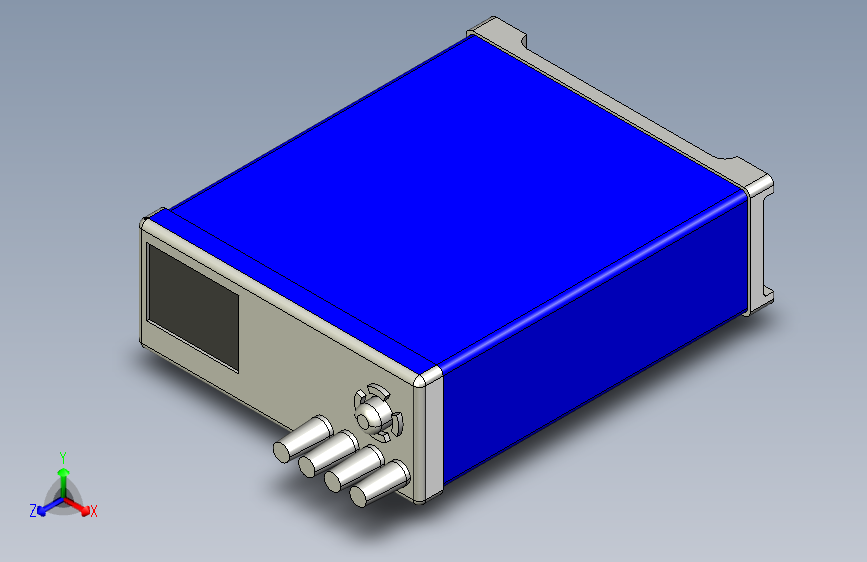用于夹具设计的 NGE102B PSU 模型。
