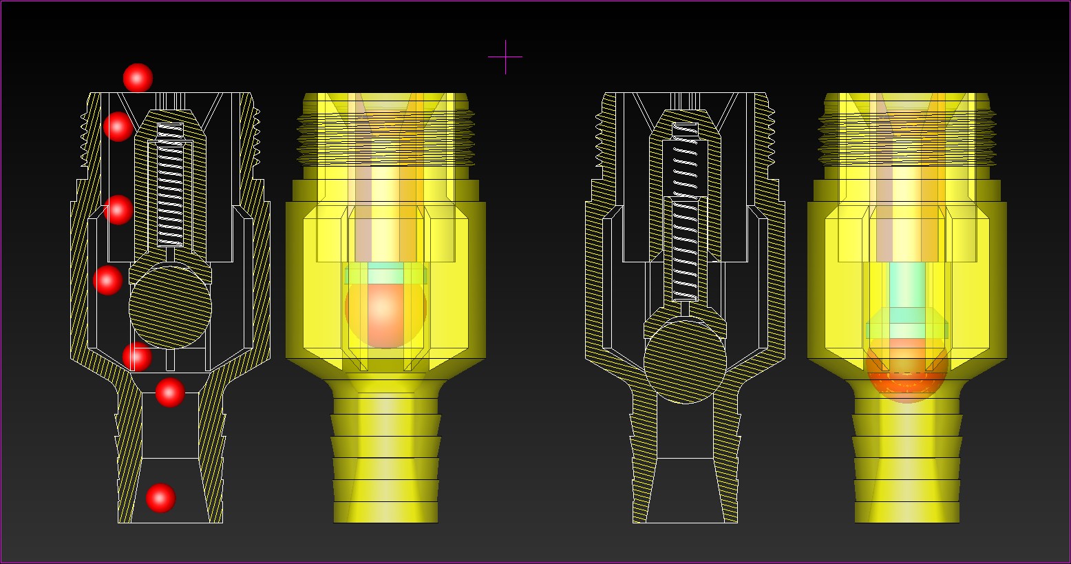 止回阀0.25英寸接口