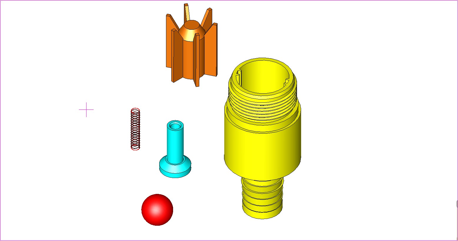 止回阀0.25英寸接口