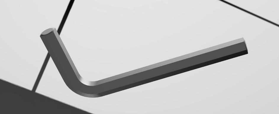 10毫米 L 型六角扳手