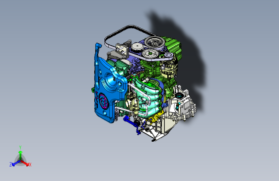 华晨金杯智尚S30 底盘    1017