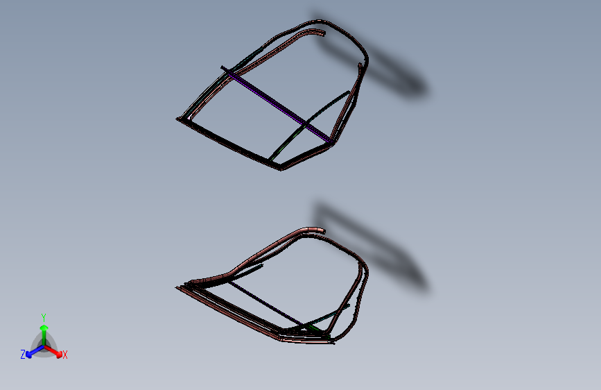 华晨金杯智尚S30 6207-后车门密封条