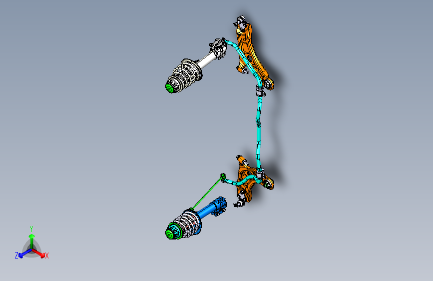 华晨金杯智尚S30 底盘    2901