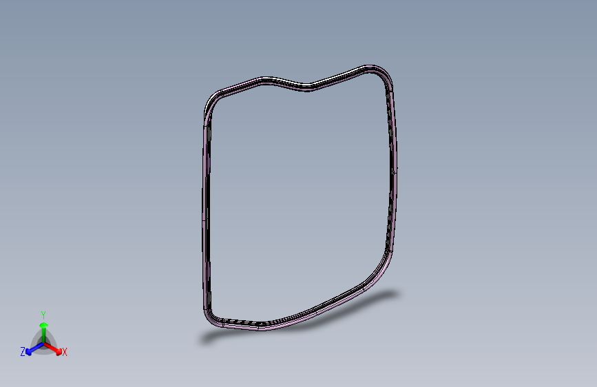 华晨金杯智尚S30 6307-后背门密封条