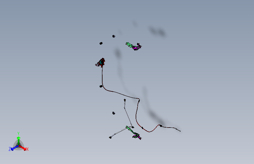 华晨金杯智尚S30 8402-发动机罩附件