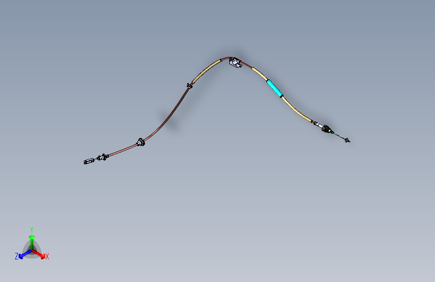 华晨鑫源X30 1602-离合操纵机构装置
