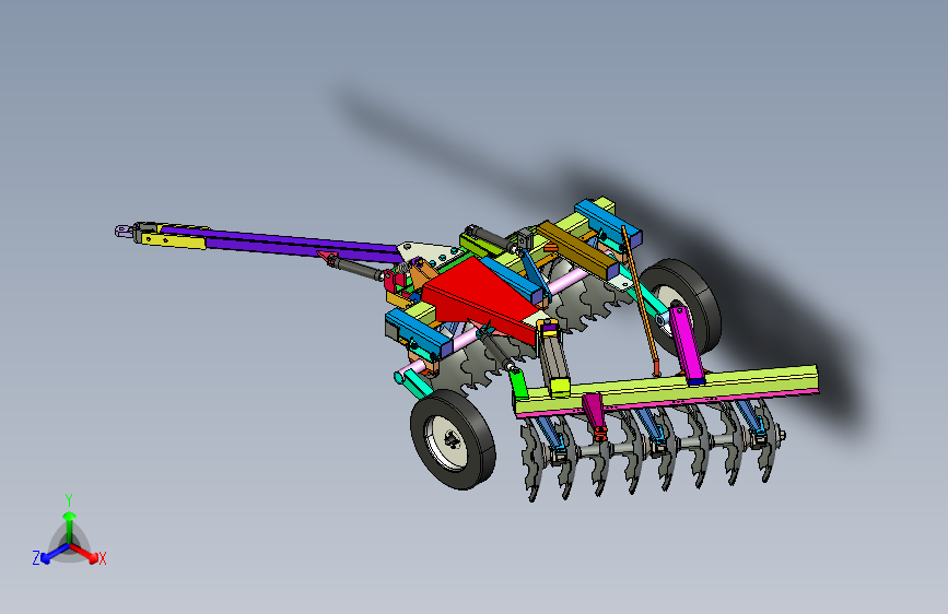 ROAD HARROW道路耙