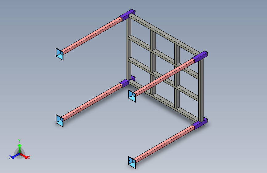 1400KG承重堆垛架