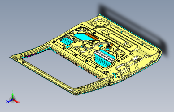 华晨鑫源X30 X30-6201010-左后门