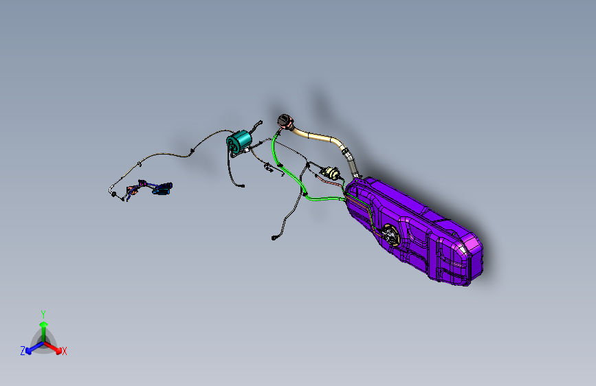 华晨鑫源X30 1100-燃油系统装置