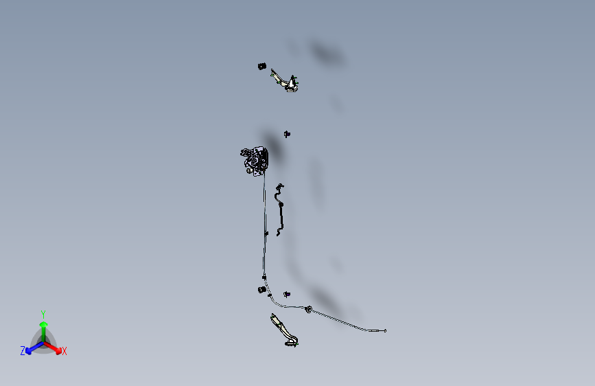 华晨鑫源X30 前舱盖附件