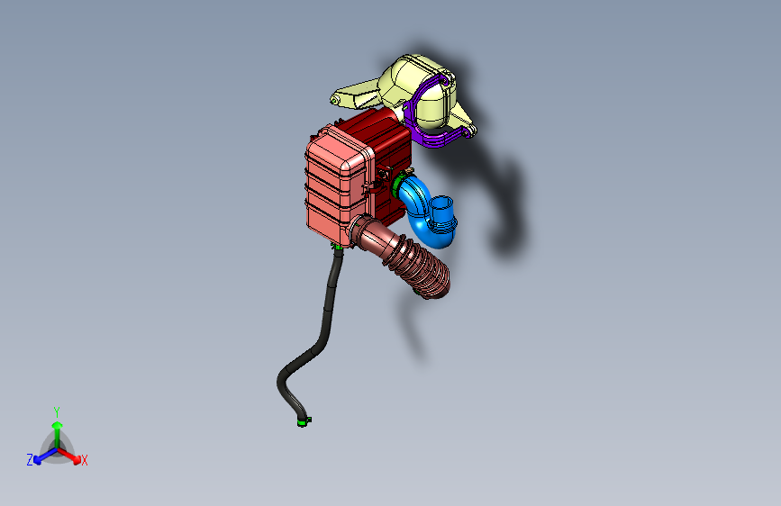 华晨鑫源X30 1132-进气系统装置