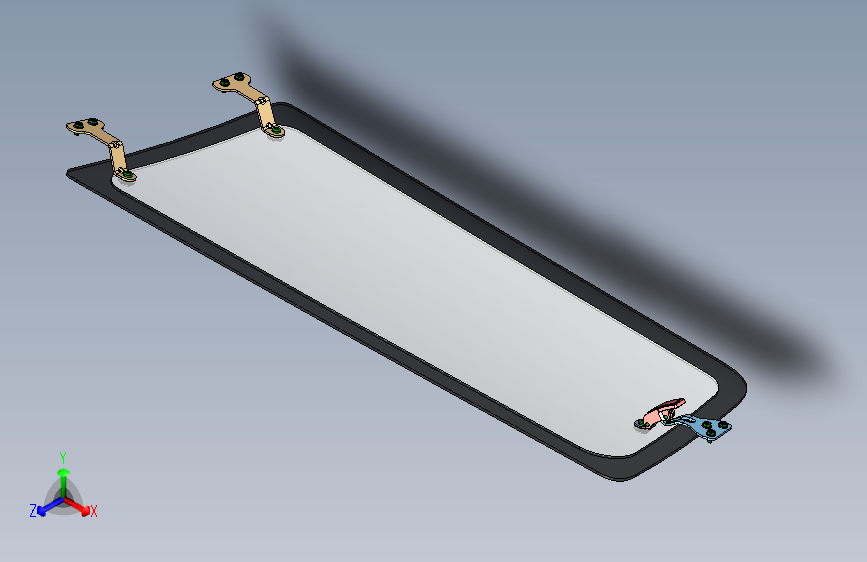 华晨鑫源X30 侧窗玻璃