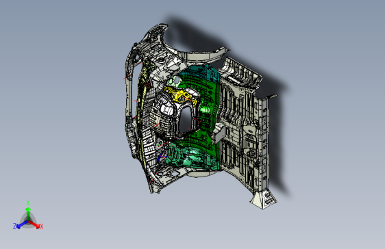 金杯海狮G16 5301-机舱总成