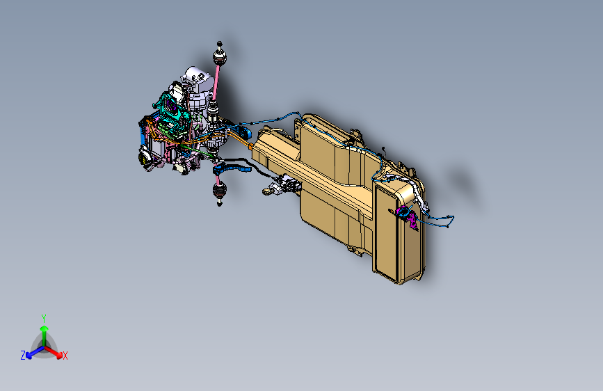 汉腾ES01 动力系统MEP11-UP-POW-A4-3DXML