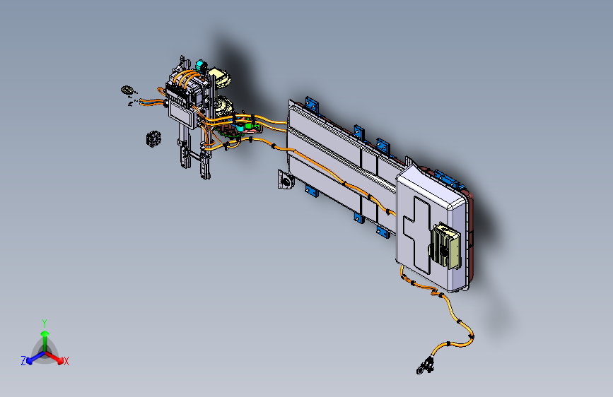 汉腾ES01 动力总成-3DXML