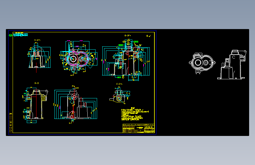 6AW-61561-00株距齿轮箱