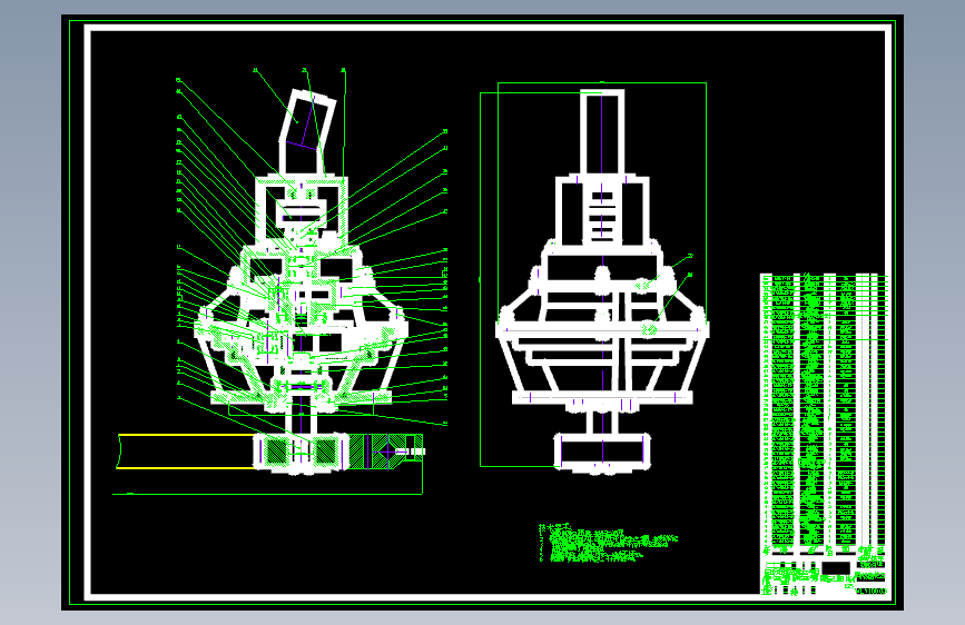 减速器-A0-回转驱动装置