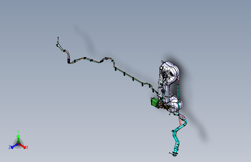 汉腾X7混动 1100001 燃油系统装置-B15H