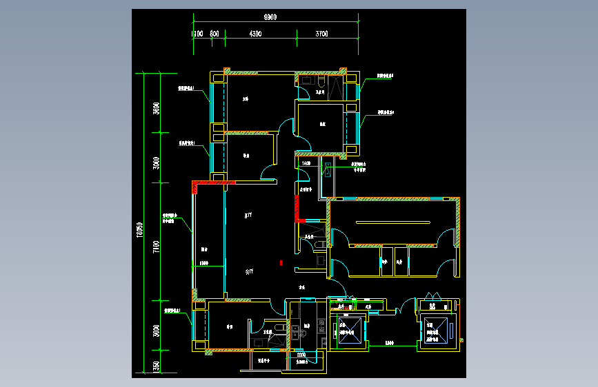 别墅平面布置图