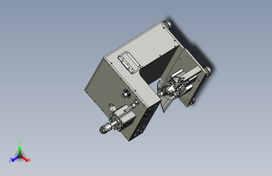 汽车后视镜--折拢机构装配工装==653044=100