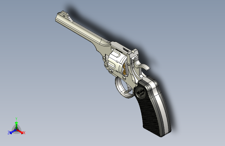 韦伯利 .38，马克 4枪