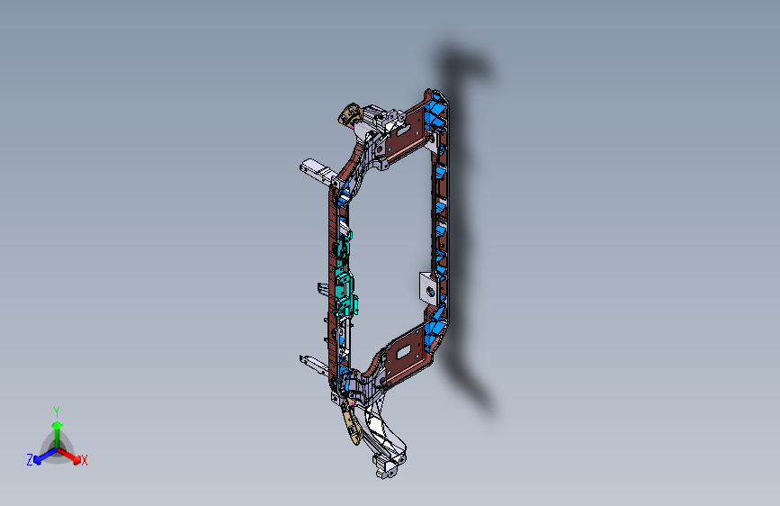 华泰圣达菲 车身 安装件