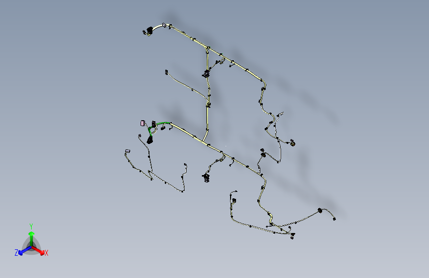 华泰圣达菲 电器 4002-车身线束