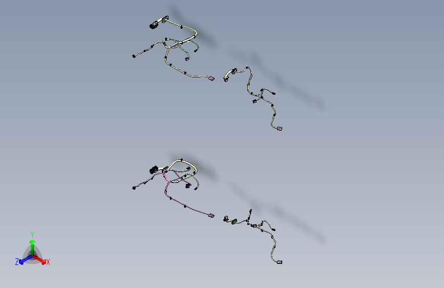 华泰圣达菲 电器 4012-中间线束