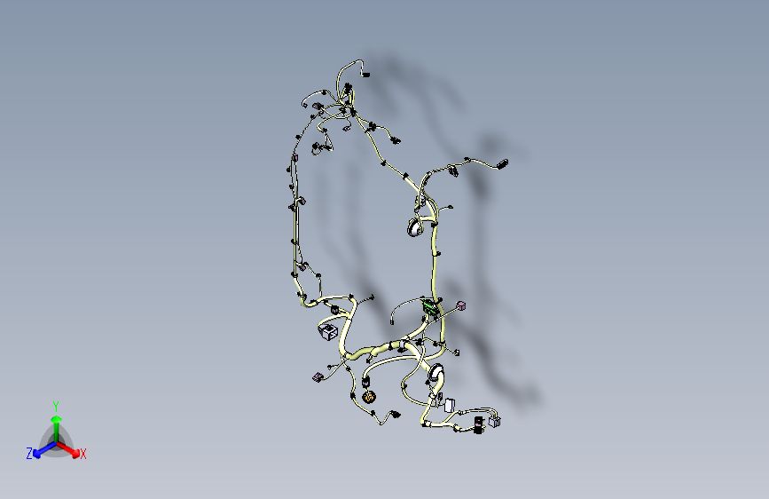 华泰圣达菲 电器 4011-前线束 (2)