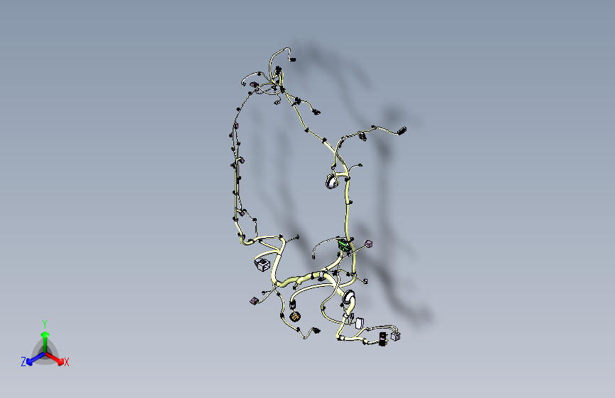 华泰圣达菲 电器 4011-前线束