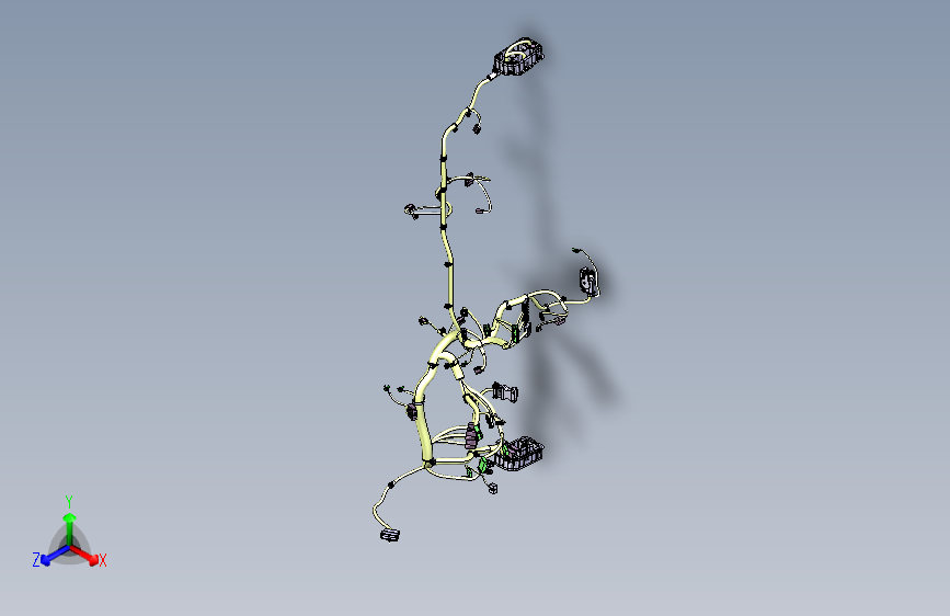 华泰圣达菲 电器 4003-仪表板及控制台线束