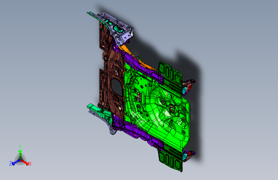 力帆530 A5130000后地板