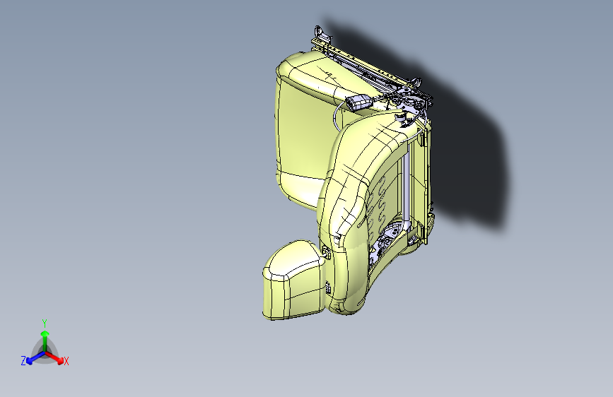 力帆530 A6800100 主驾座椅总成