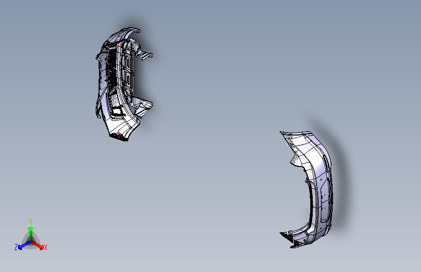 力帆530 A2803000-前后保险杠装置