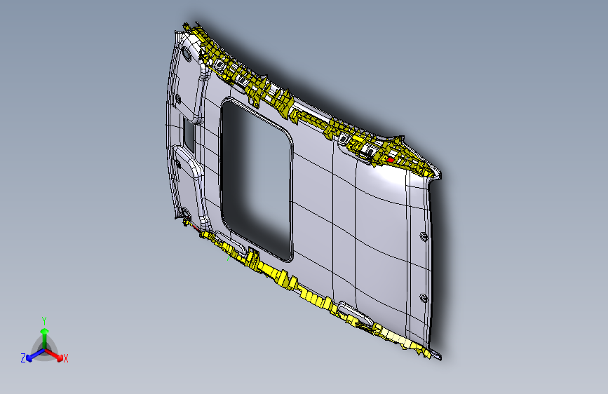 力帆530 A5702000B1 顶蓬总成天窗版