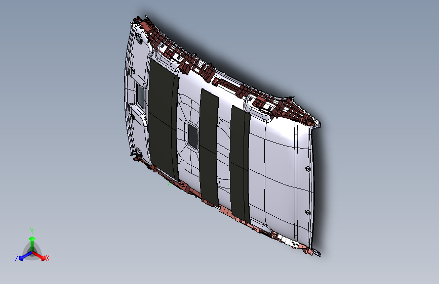 力帆530 A5702000 顶蓬总成