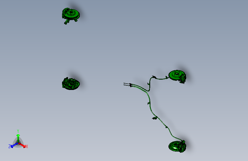力帆530 A3501B1-前后制动器装置