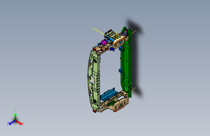 力帆530 A8401100前横梁