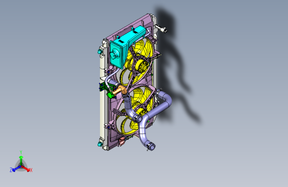 力帆530 A1300-冷却系装置