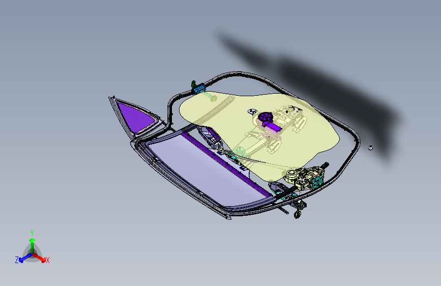 海马CE-1 左前车门附件装置