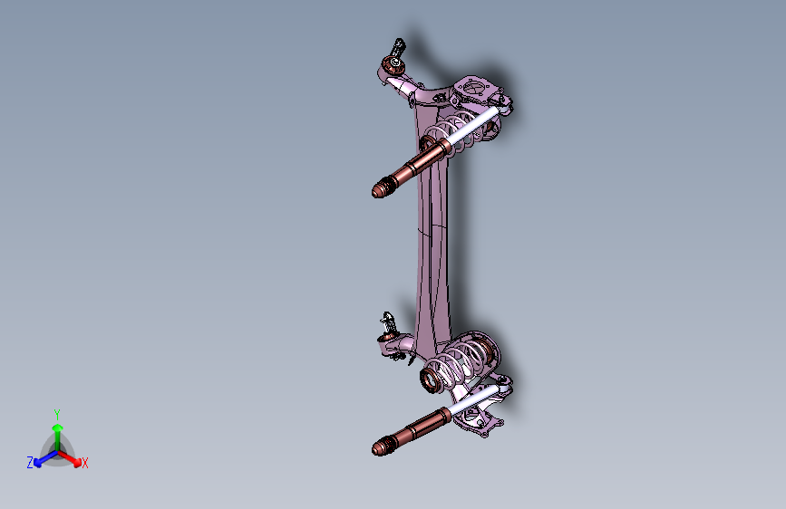 力帆530 A2911-后悬架总成