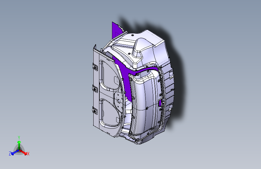 海马CE-1 行李舱内饰装置 (2)